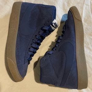 Suede Nike blazers